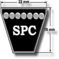 SPC7100 Wedge Belt (Dunlop Premium)