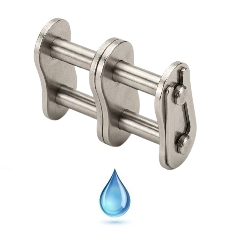 12B2-SS 3/4inch Pitch Connecting Link - Stainless Steel (Dunlop)