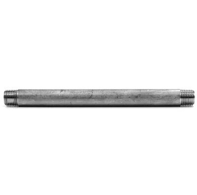 1 1/2inch BSPT x 130mm Barrel Nipple Stainless Steel Pipe Fitting