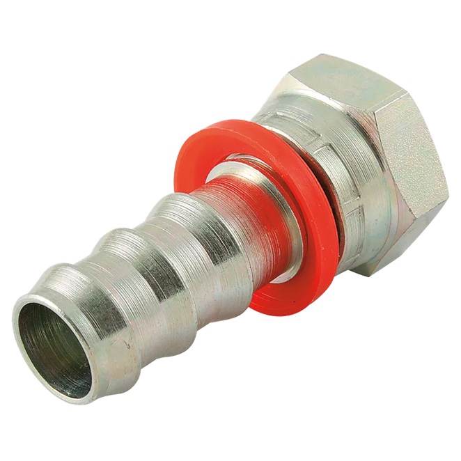 3/4inch BSP Female Straight x 3/4inch Hose Tail Hydraulic Hose Insert for 100R6