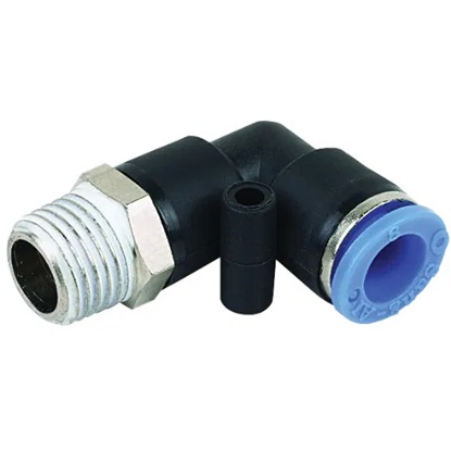 6mm x 3/8inch BSPT Swivel Male Stud Elbow Plastic Push In Fitting