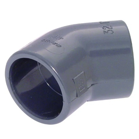 2inch ABS Plain Elbow 45 Deg Pipe Fitting