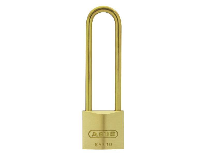 ABUS Mechanical 65MB/30mm Solid Brass Padlock...