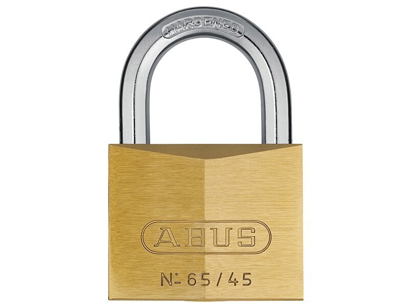 ABUS Mechanical 65/45mm Brass Padlock Keyed A...