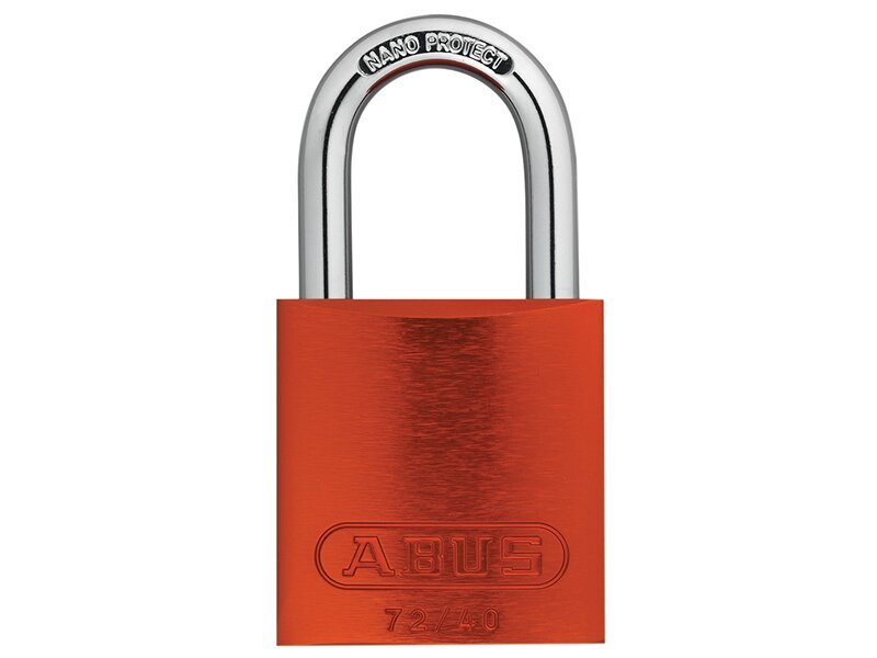 ABUS Mechanical 72/40mm Aluminium Padlock Ora...