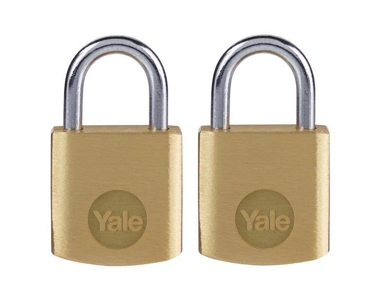 Brass Padlock 20mm (Pack 2)