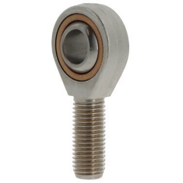CFX12-M12 Stainless Housing, Bronze Outer Race Tescubal Female Rod End