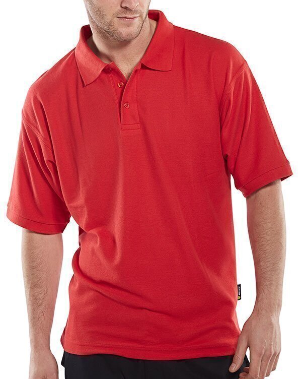Click Polo Shirt Red XXXL