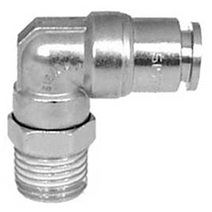 4mm x 1/4inch BSPT Male Swivel Elbow Nickel P...