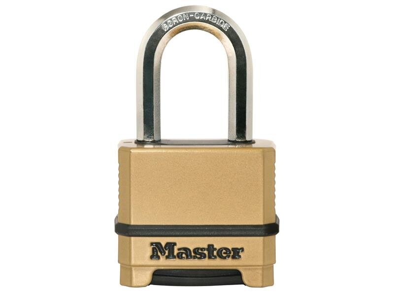Master Lock Excell 4-Digit Combination 50mm Padlock - 38mm Shackle