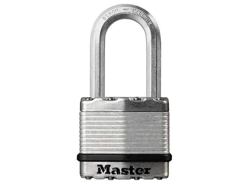 Master Lock Excell Laminated Steel 45mm Padlock 4-Pin - 38mm Shackle