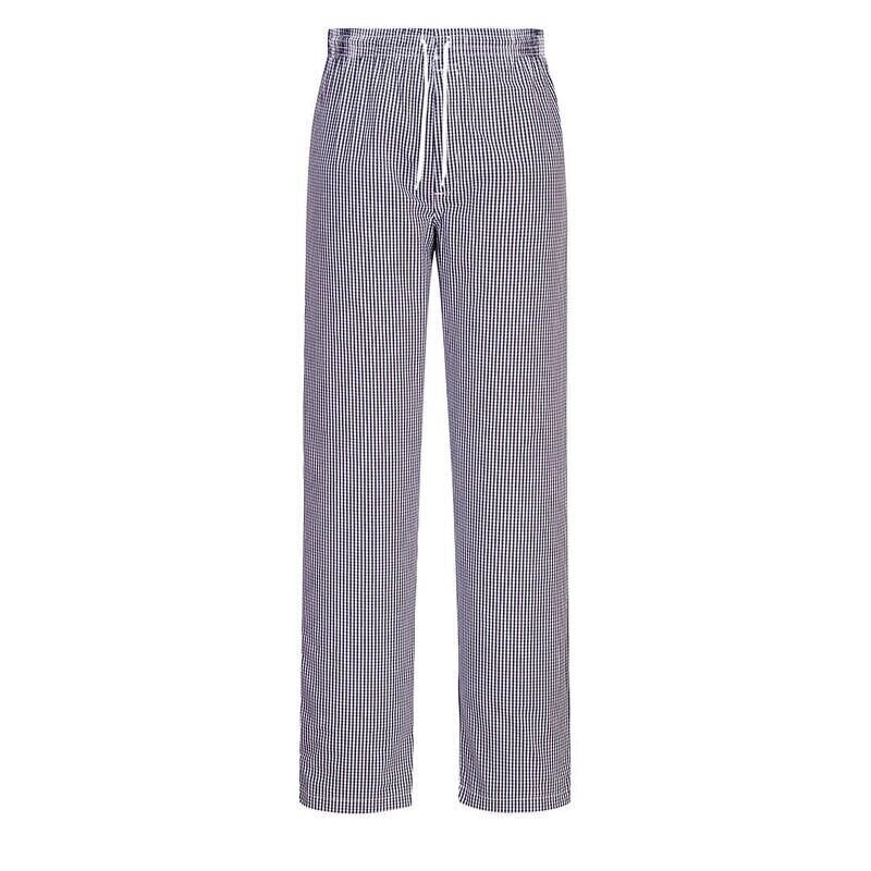 Portwest Bromley Chefs Trousers (Blue Check /...