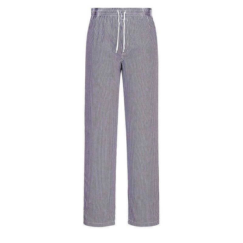 Portwest Bromley Chefs Trousers (Blue Check /...