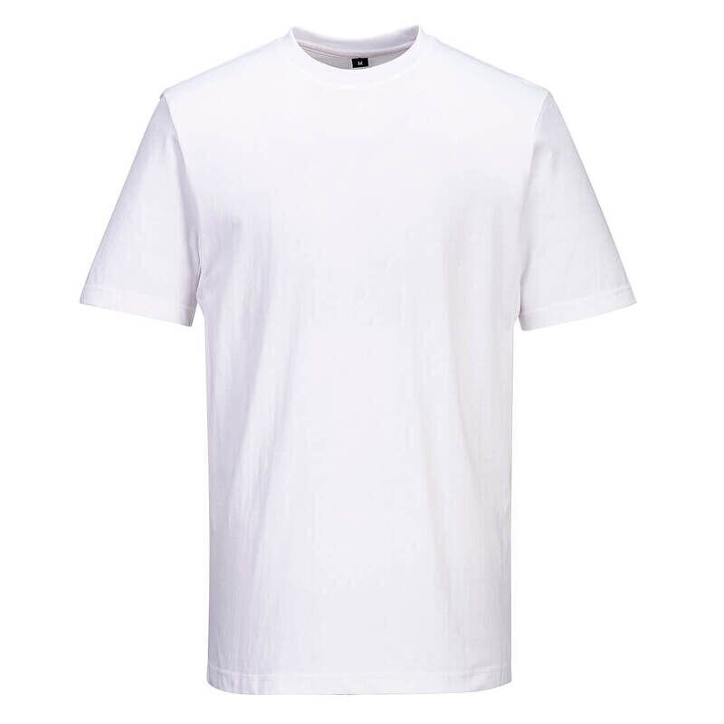 Portwest Chef Cotton Mesh Air T-Shirt (White ...