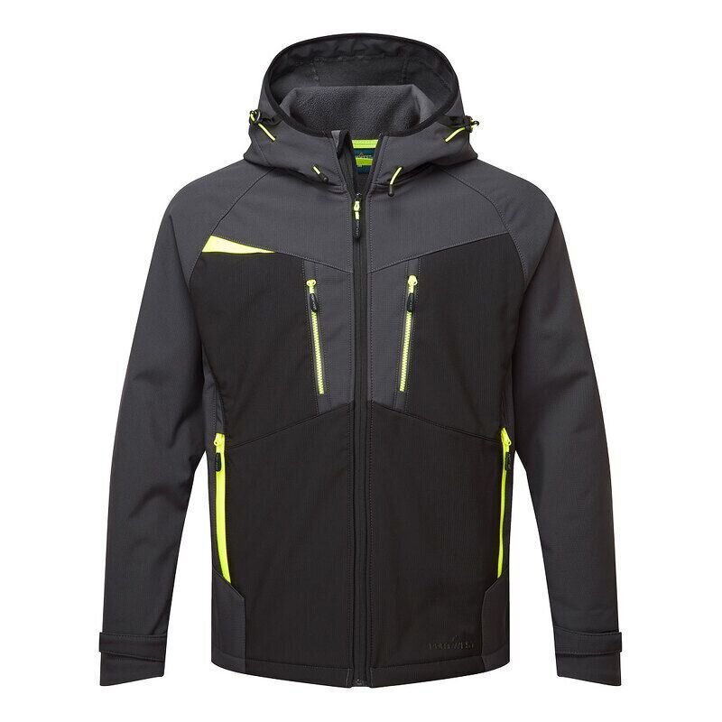 Portwest DX4 Hooded Softshell Jacket (3 Layer...