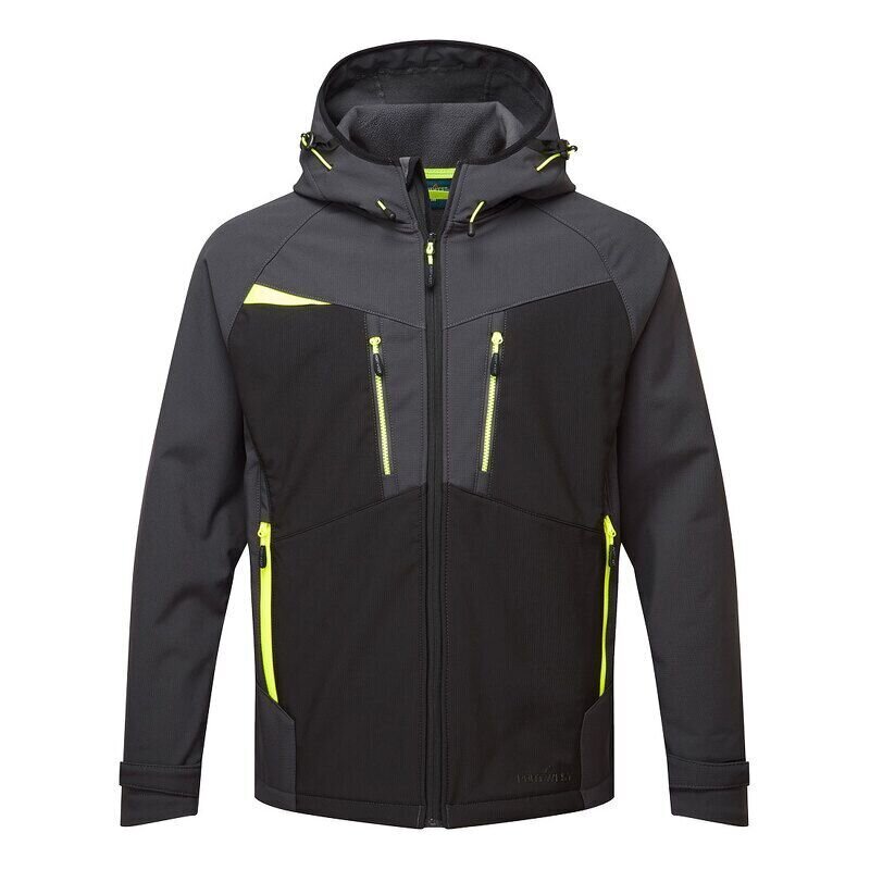 Portwest DX4 Hooded Softshell Jacket (3 Layer...