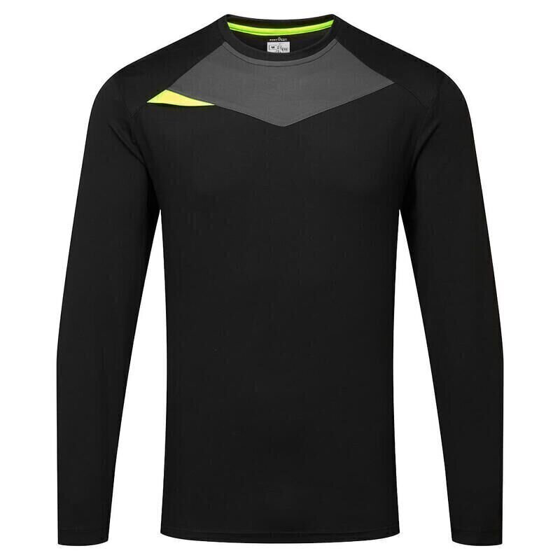 Portwest DX4 Long Sleeved T-Shirt (Black / XL...