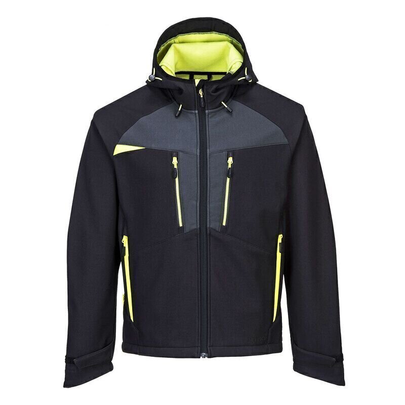 Portwest DX4 Softshell Jacket (3 Layers) (Bla...