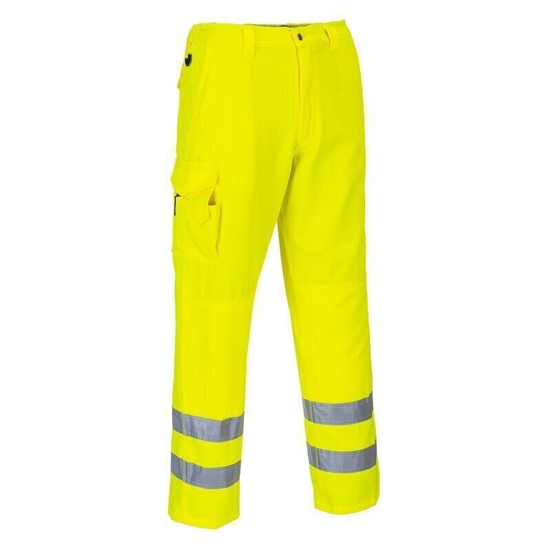 Portwest Hi-Vis Work Trousers (Yellow / XXL /...