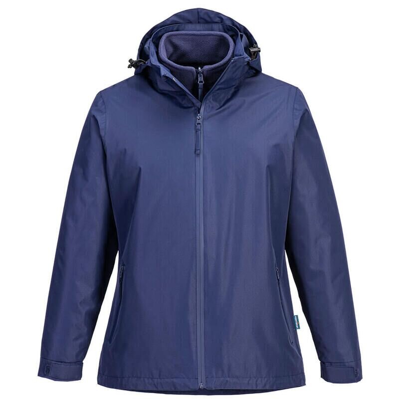 Portwest Ladies 3-in-1 Jacket (Navy / S / Re...