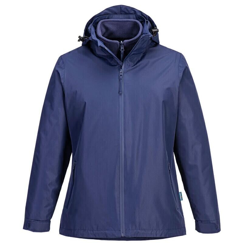 Portwest Ladies 3-in-1 Jacket (Navy / XS / R...