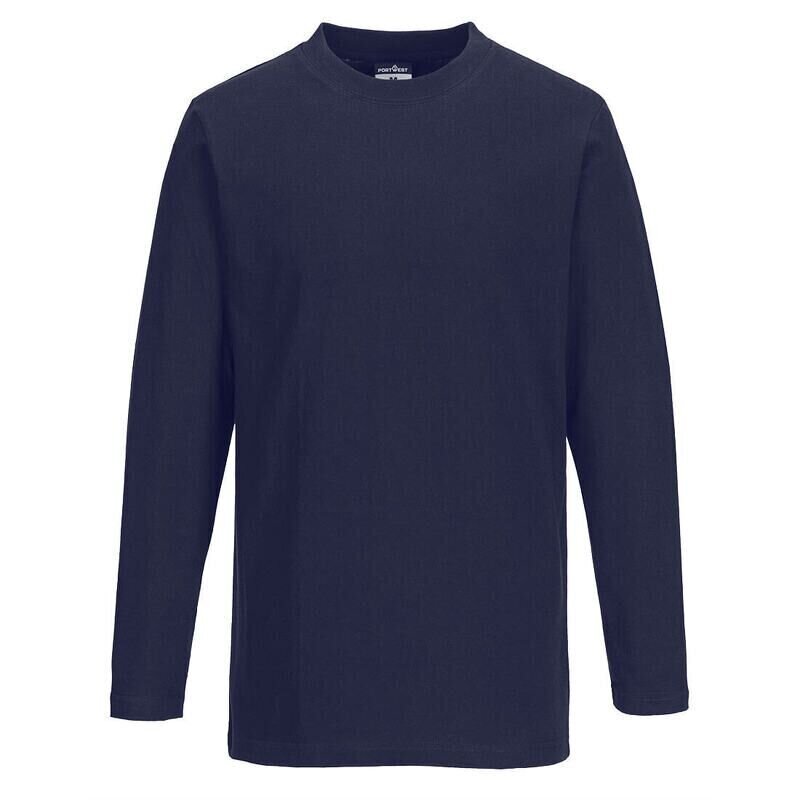 Portwest Long Sleeve T-Shirt (Navy / XXXL / R...