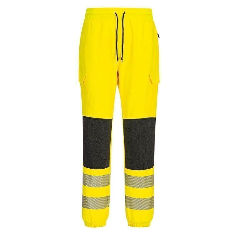 Portwest PW3 Hi-Vis Flexi Jogger (Yellow/Blac...