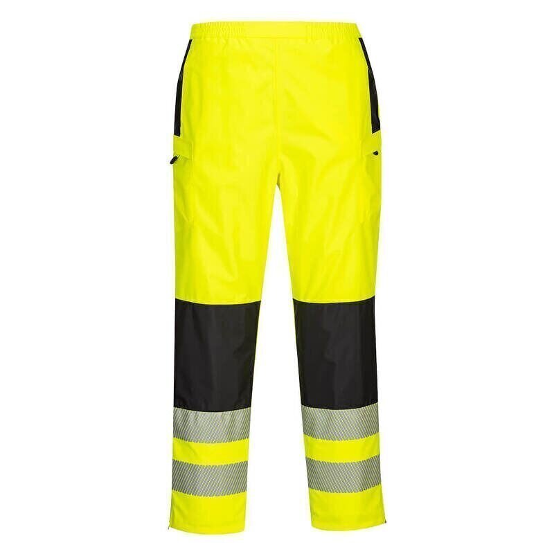 Portwest PW3 Hi-Vis Womens Rain Trousers (Yel...