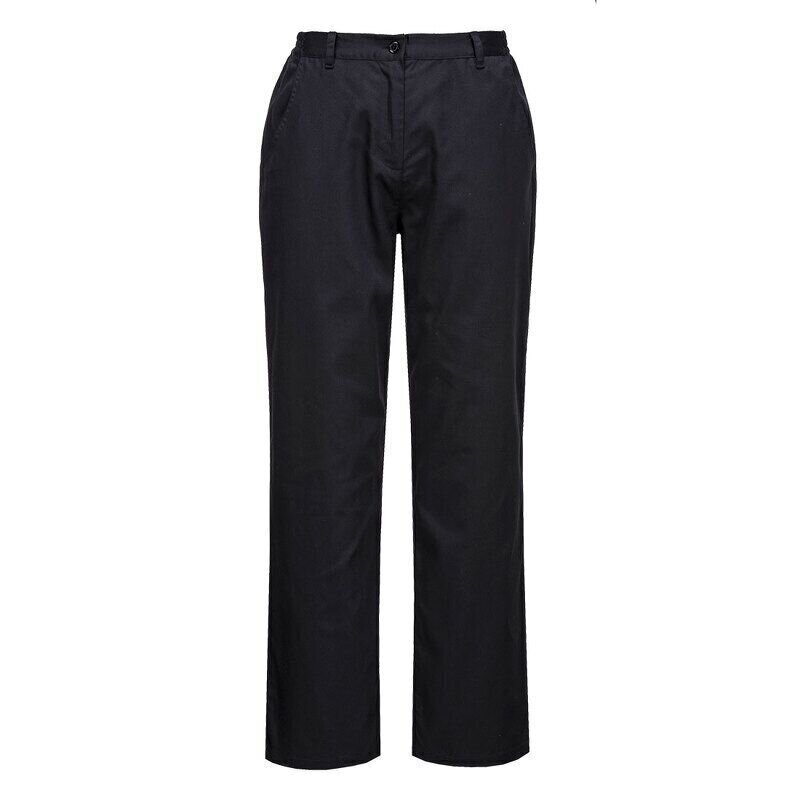 Portwest Rachel Womens Chefs Trousers (Black ...