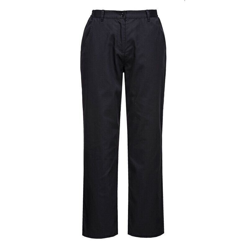 Portwest Rachel Womens Chefs Trousers (Black ...