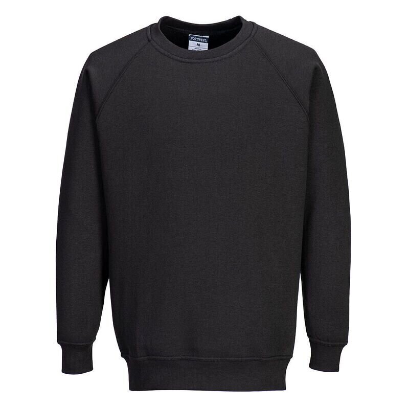 Portwest Roma Sweatshirt (Black / 4XL / Regul...