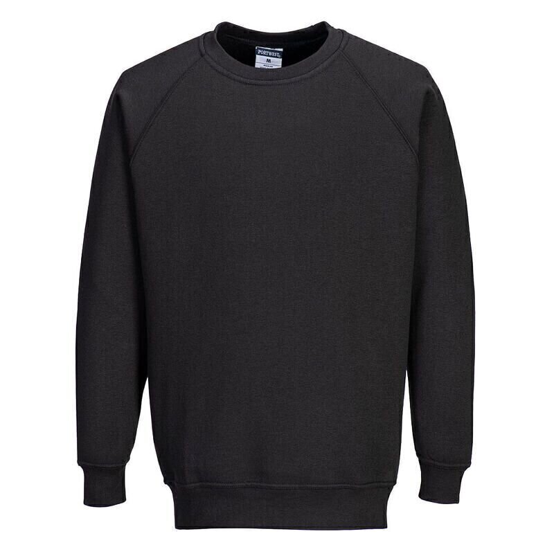 Portwest Roma Sweatshirt (Black / XL / Regula...