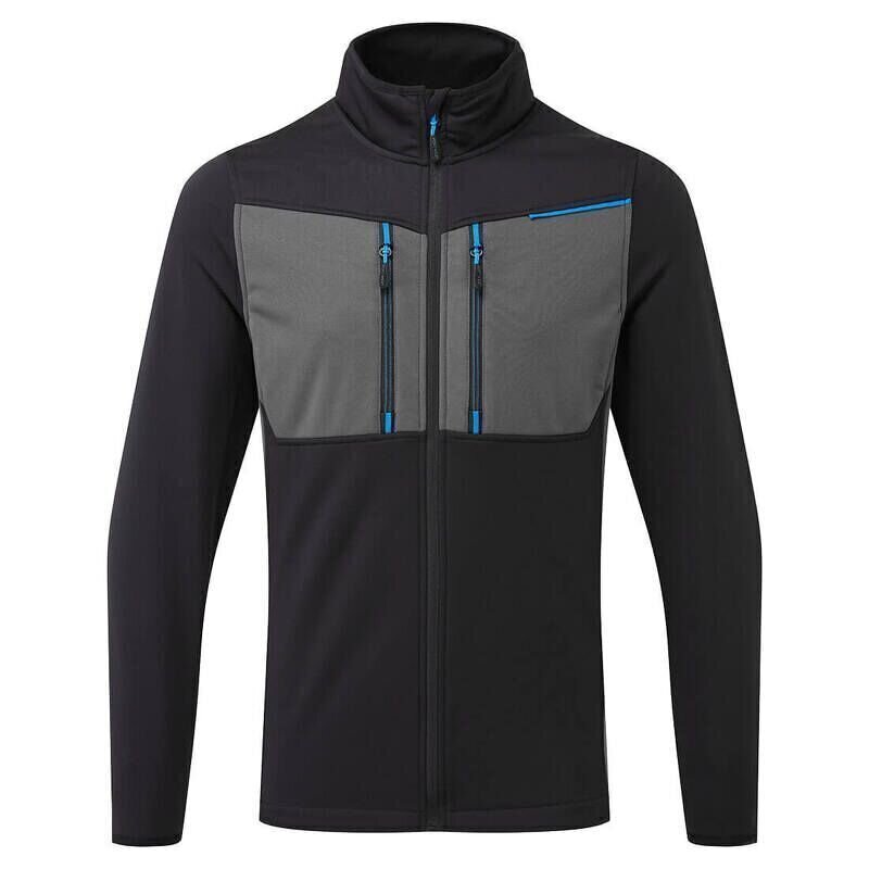 Portwest WX3 Full Zip Tech Fleece (Black / S ...