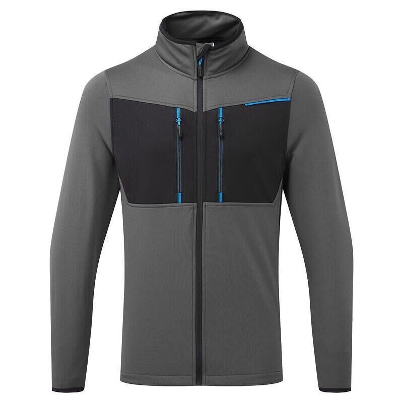 Portwest WX3 Full Zip Tech Fleece (Metal Grey...