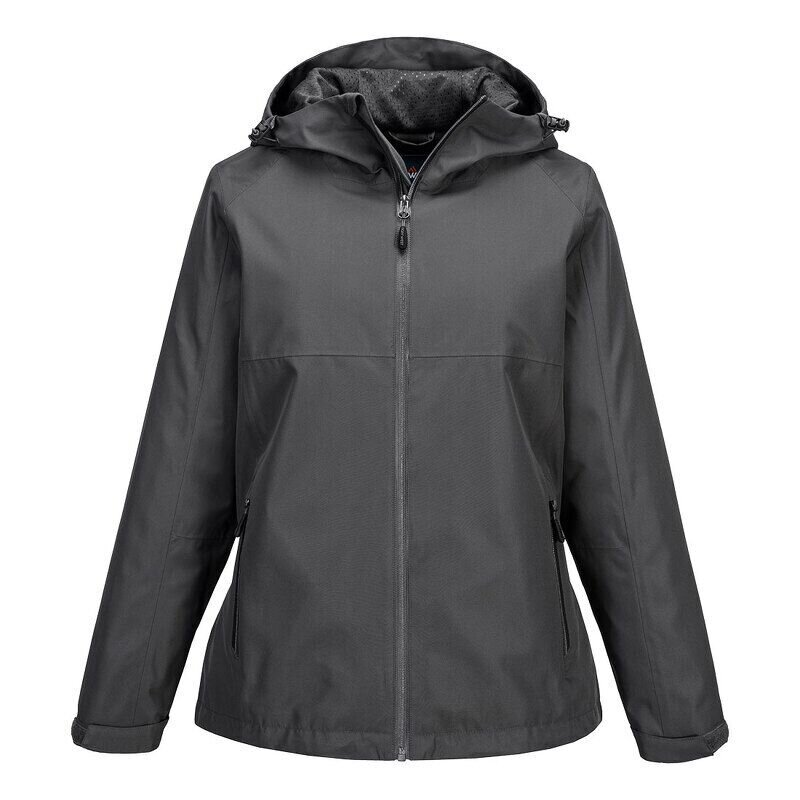 Portwest Womens Professional Rain Jacket (Met...