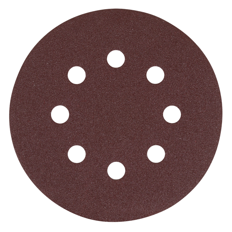 Sealey SSDS02 Hook-and-Loop Sanding Disc Set 125mm