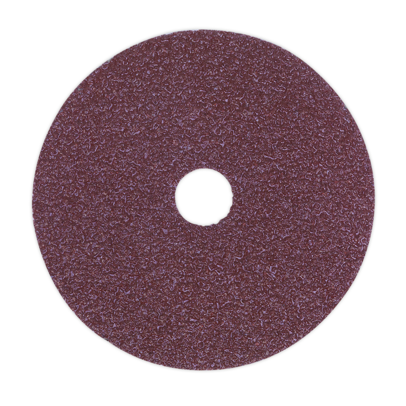Sealey FBD11536 Sanding Disc Fibre Backed 115mm 36Grit (Pack of 25)