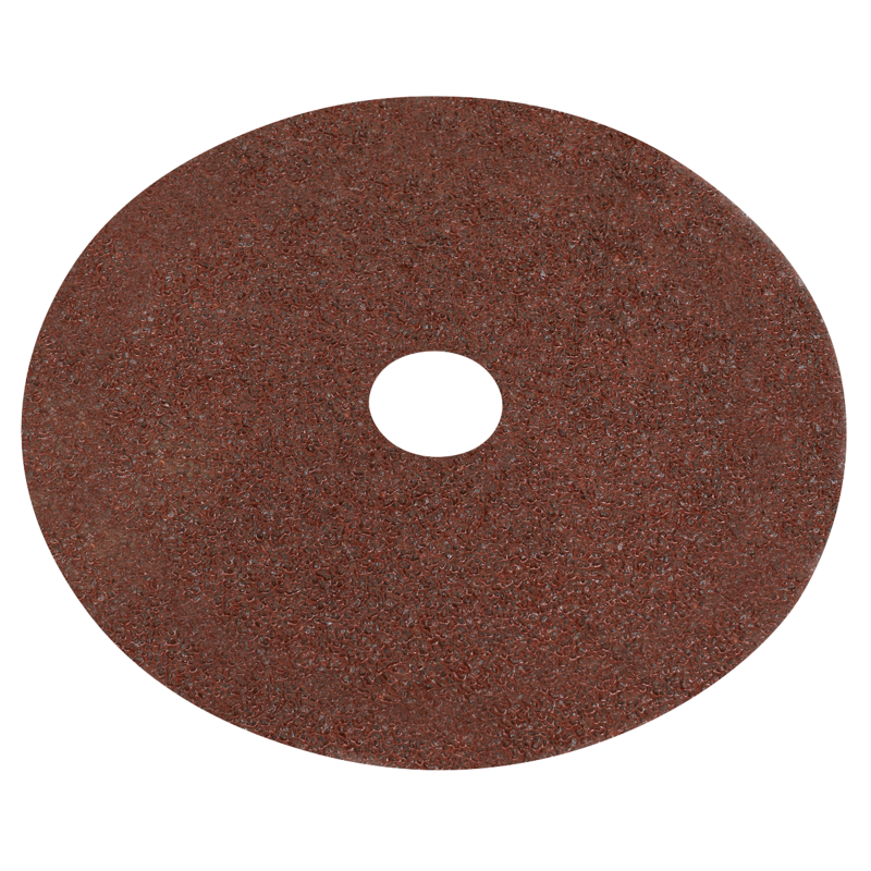 Sealey WSD424 Fibre Backed Disc 100mm - 24Grit (Pack of 25)