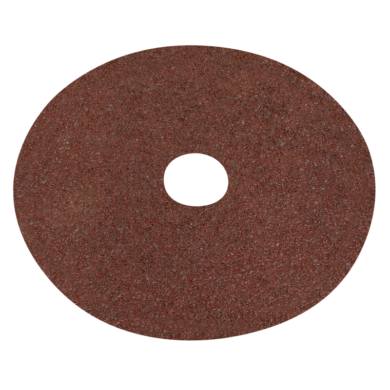 Sealey WSD524 Fibre Backed Disc 125mm - 24Grit (Pack of 25)