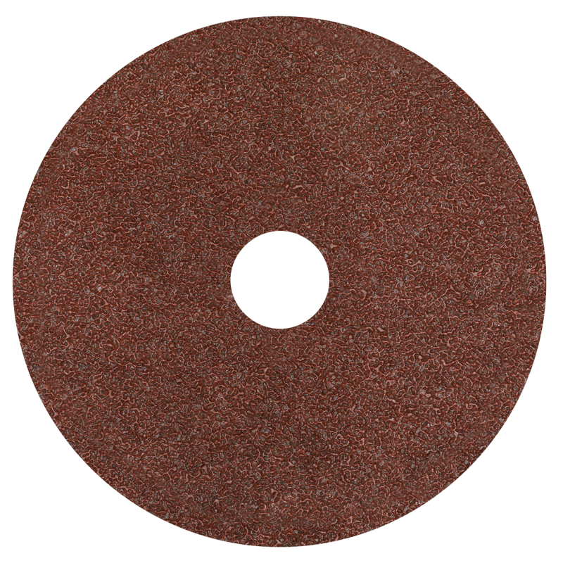 Sealey WSD524 Fibre Backed Disc 125mm - 24Grit (Pack of 25)