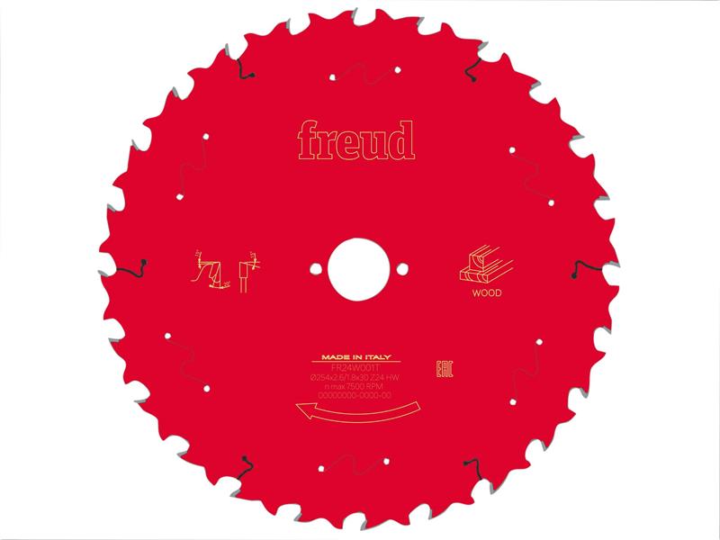 Freud Wood Table Saw Blade 254 x 30 x 2.6/1.8...