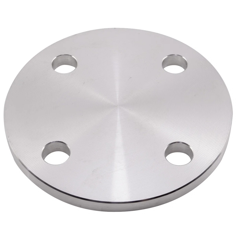 1/2inch NB Table E Flat Face Blind Flange BS10 Stainless Steel 316L