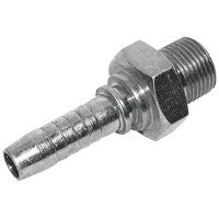 1/8inch BSPP Male Strainght 60 Deg Cone x 3/16inch Hose Tail Hydraulic Hose Insert