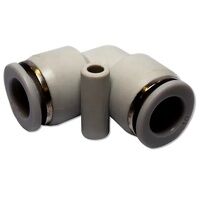 8mm Equal Elbow Grey Push-In Fitting