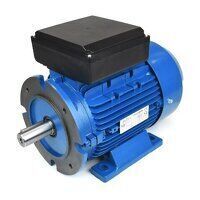 Amtecs IE1 0.55kW 4 Pole Single Phase Perm Cap B34L Foot & Large Face Electric Motor, 80 Frame