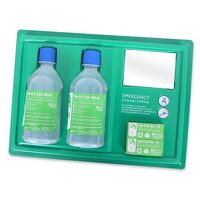 CLICK MEDICAL EYEWASH STATION C/W 2X500M...