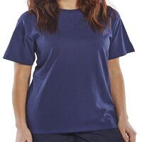 Click Heavy Weight Tee Shirt Navy Blue Xs