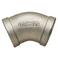 1/2inch BSPP Female Equal Elbow 45 Deg 150PSI Stainless Steel Fitting