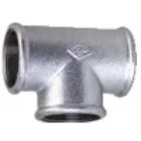 Female Equal Tee Galvanised, Fig 130