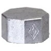 Hexagon Female Cap Galvanised, Fig 300